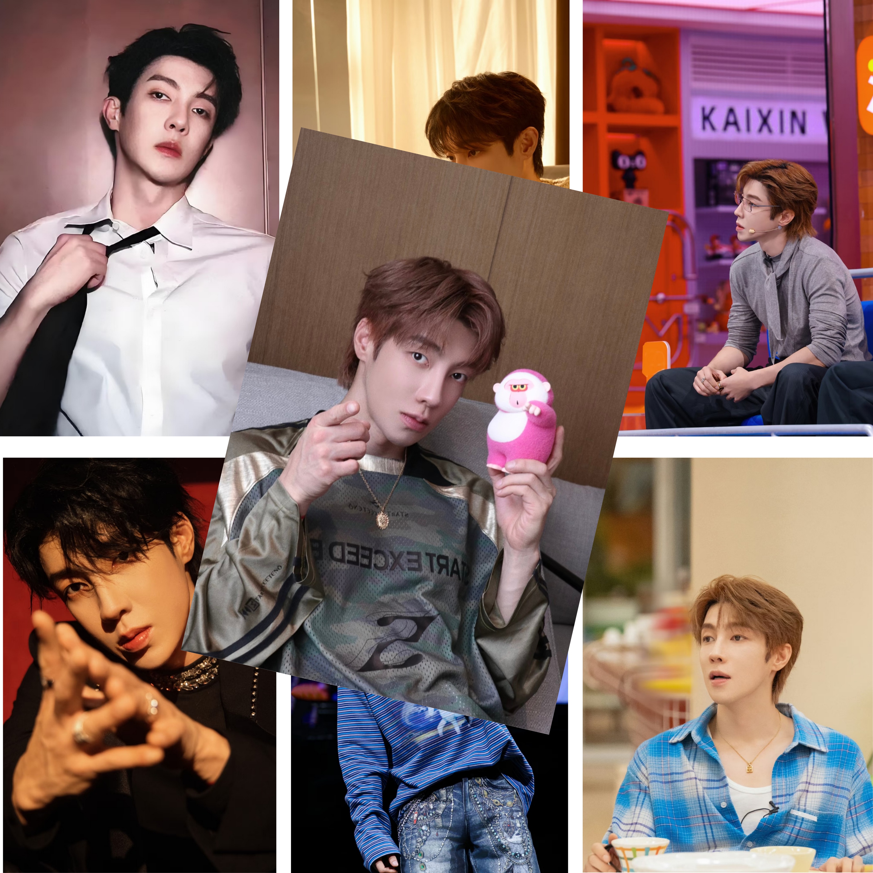 高瀚宇海报墙贴追星爱豆周边卧室房间墙面写真集拍照布置背景壁纸