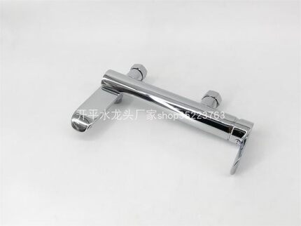 电镀全铜镀铬缸龙头全铜二功能三联龙头浴缸龙头折叠处水5257实拍