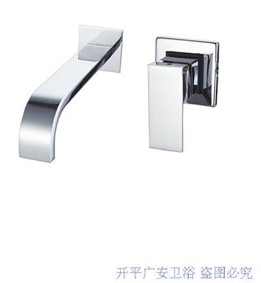 混水阀暗装台上盆龙头