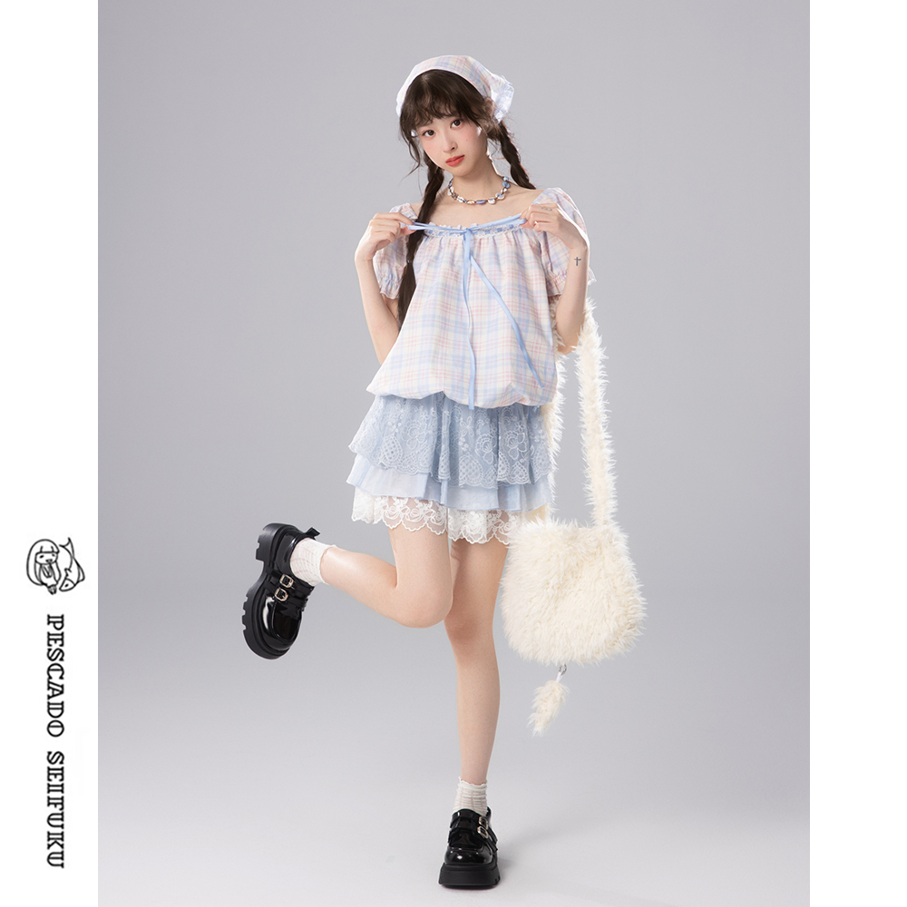 学院风连衣裙套装女夏小个子裙子