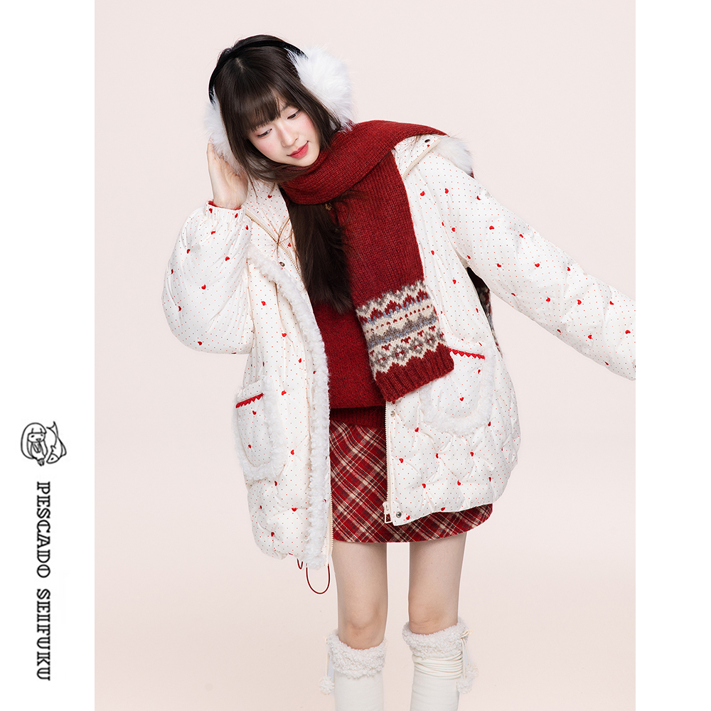 诞红色格子半身裙女小个子裙子