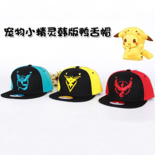神奇宝贝Pokemon Go口袋妖怪小智同款cos嘻哈棒球帽子宠物小精灵