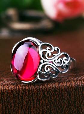 diy复古风蜜蜡琥珀椭圆11*14戒托