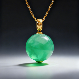 通体S925纯银吊坠扣蜜蜡琥珀珍珠绿松石圆珠子diy手工配件银扣头