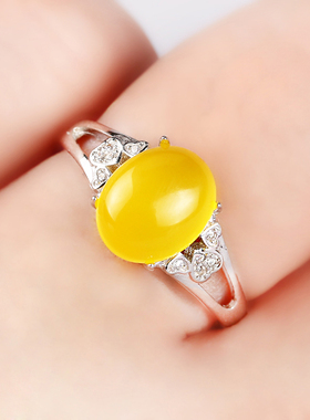 戒指空托铂银满楼女纯银日韩镶嵌