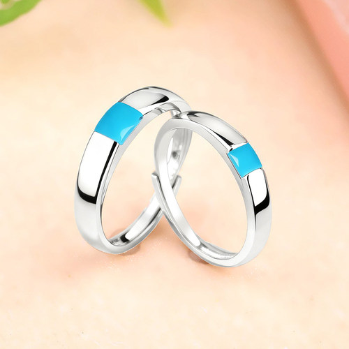 戒指空托镶嵌银戒托S925纯银银托