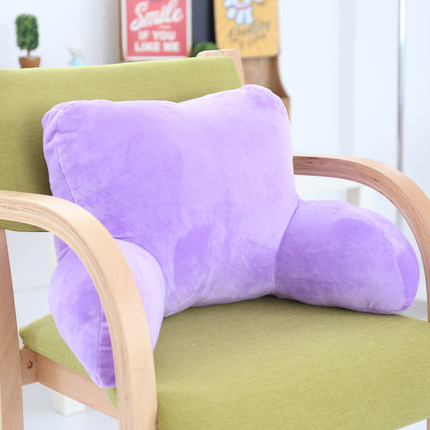 靠垫办公室卡通可爱腰枕大号椅子护腰靠枕靠背垫床头抱枕夏