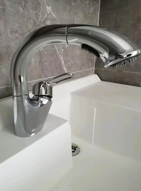 摩恩面盆洗脸盆抽拉龙头冷热水方便实用89122