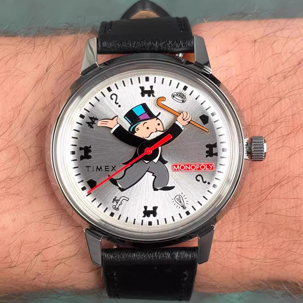 Timex X  Monopoly大富豪90周年联名纪念天美时机械男女手表