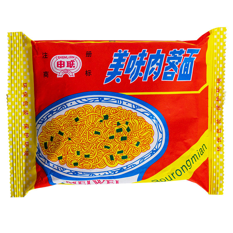 汪清面上海面申联肉蓉方便面炒面火锅香锅老上海延边特产油炸食品
