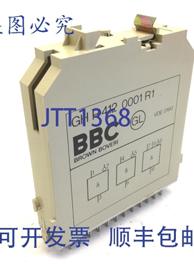 原装供应BBC GH R 412 0001 R1 Brown Boveri VDE 0160 输入输出