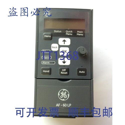原装供应AF-60 LP 6KLP21F50X9A1 驱动器 0.5马力 0.37千瓦 200-2