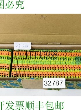 原装供应43 件 Phoenix Contact Qtc 1.5-twin-pe 系列端子 32050