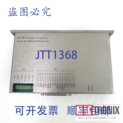 原装供应ASM 02-40348 REV B APS30 伺服驱动， EAGLE60