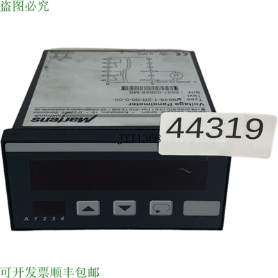 原装供应Martens V9648-1-2R-00-0-00 电压 Panneau Compteur