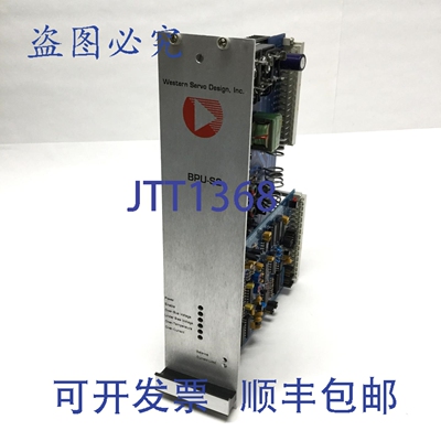 原装供应Western Design BPU-S2 PWM 伺服驱动放大器 30-320VDC