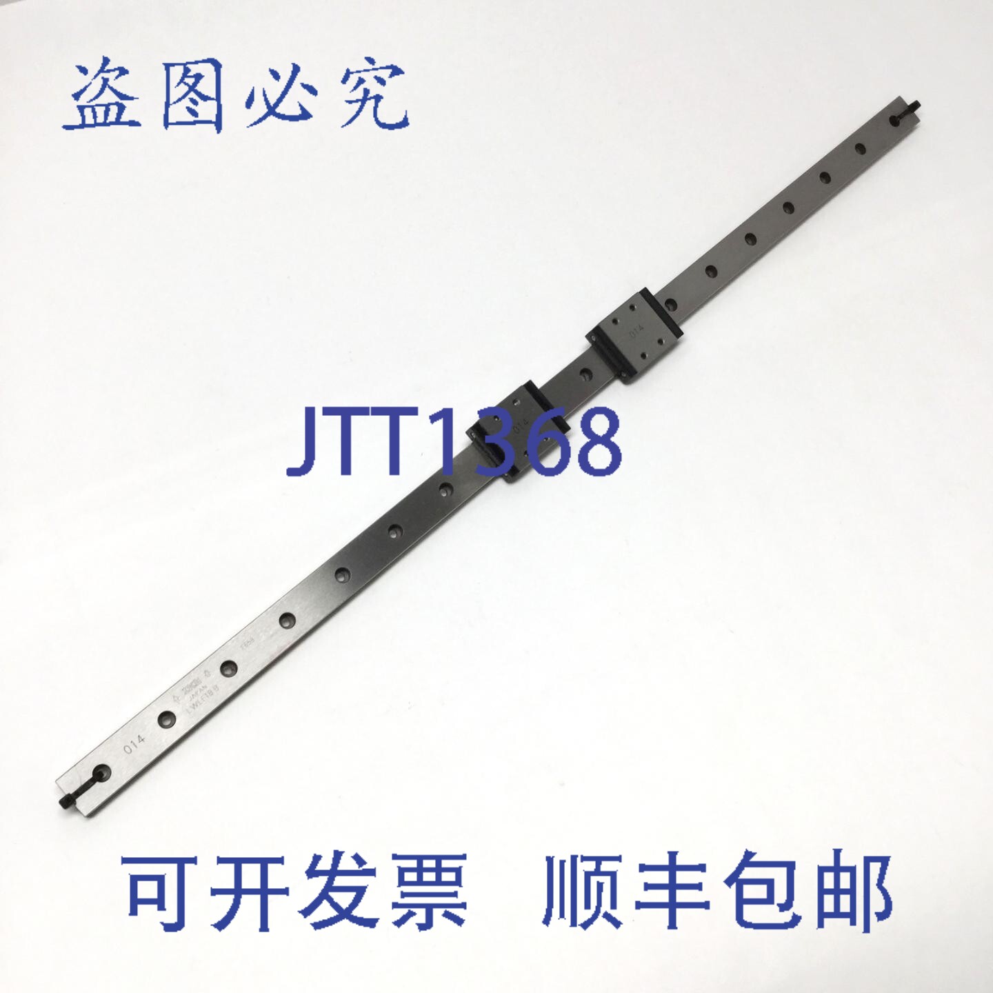原装供应IKO LWLF18B 直线运动滚珠轴承滑块(2 个),安装在 540