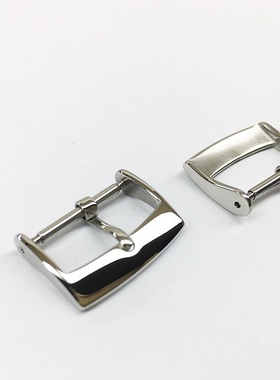 代用宝格丽同款可定制手表扣表带扣快乐钻石针扣扣头14 16 18 20m