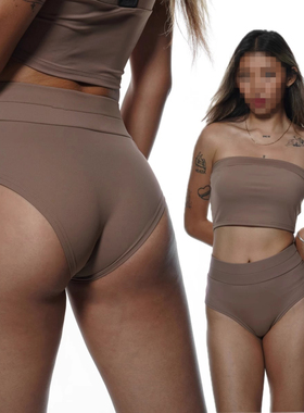 基础款防走光短裤黑色白色三角裤twerk弹力heels钢管舞打底裤外穿