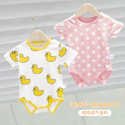 other不带帽肩扣包屁衣纯棉夏季
