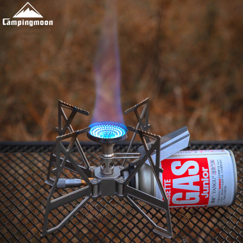 柯曼蝴蝶炉折叠防风燃气无电炉头