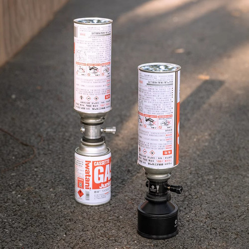 柯曼卡式气罐充气阀Z15-CB卡式炉长气罐循环使用转接头卡式泄压阀