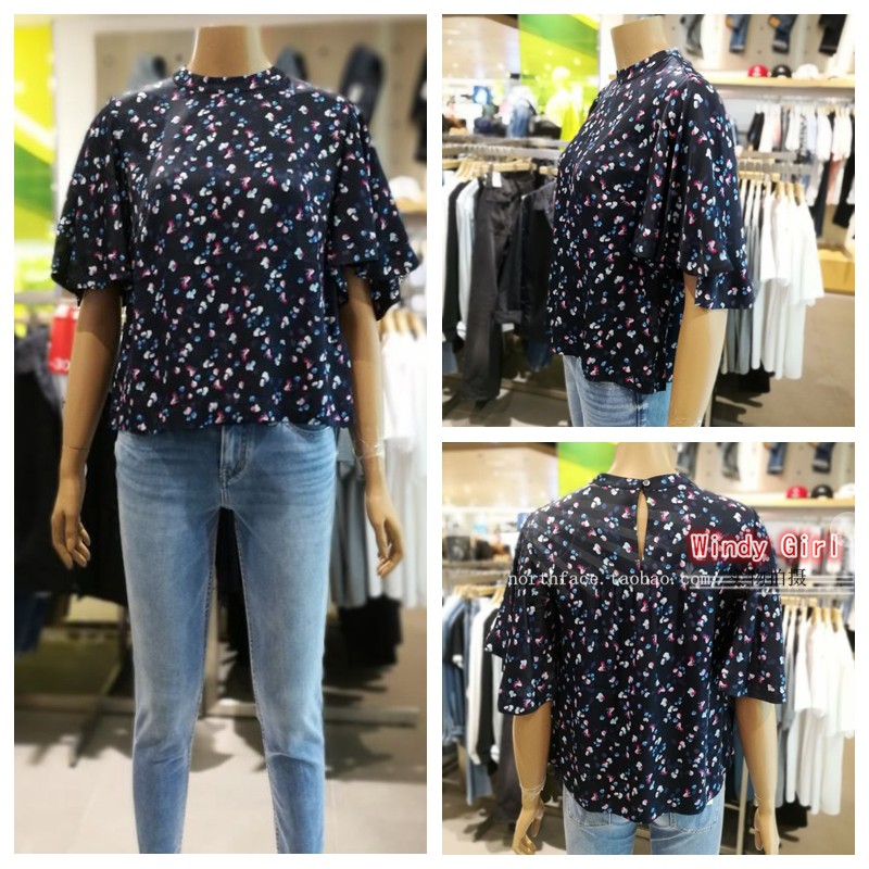 Calvin klein Jeans 20夏J213256韩国代购 休闲时尚女CK短袖衬衫|ruв категории Женская одежда, рубашка - от Buy2taobao.com для оказания профессиональной услуги покупки агента Taobao