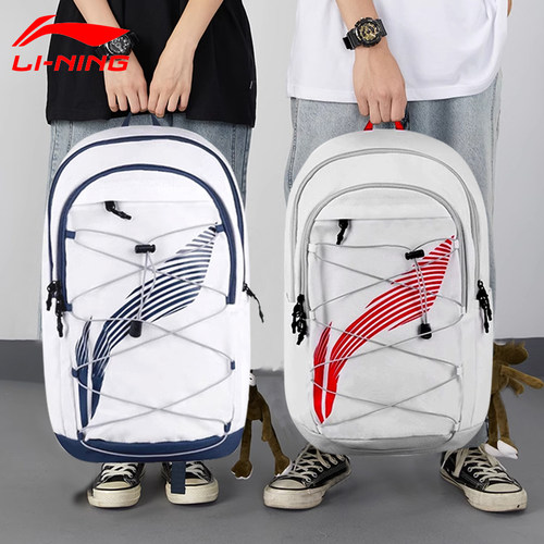 李宁双肩包大容量运动休闲旅行