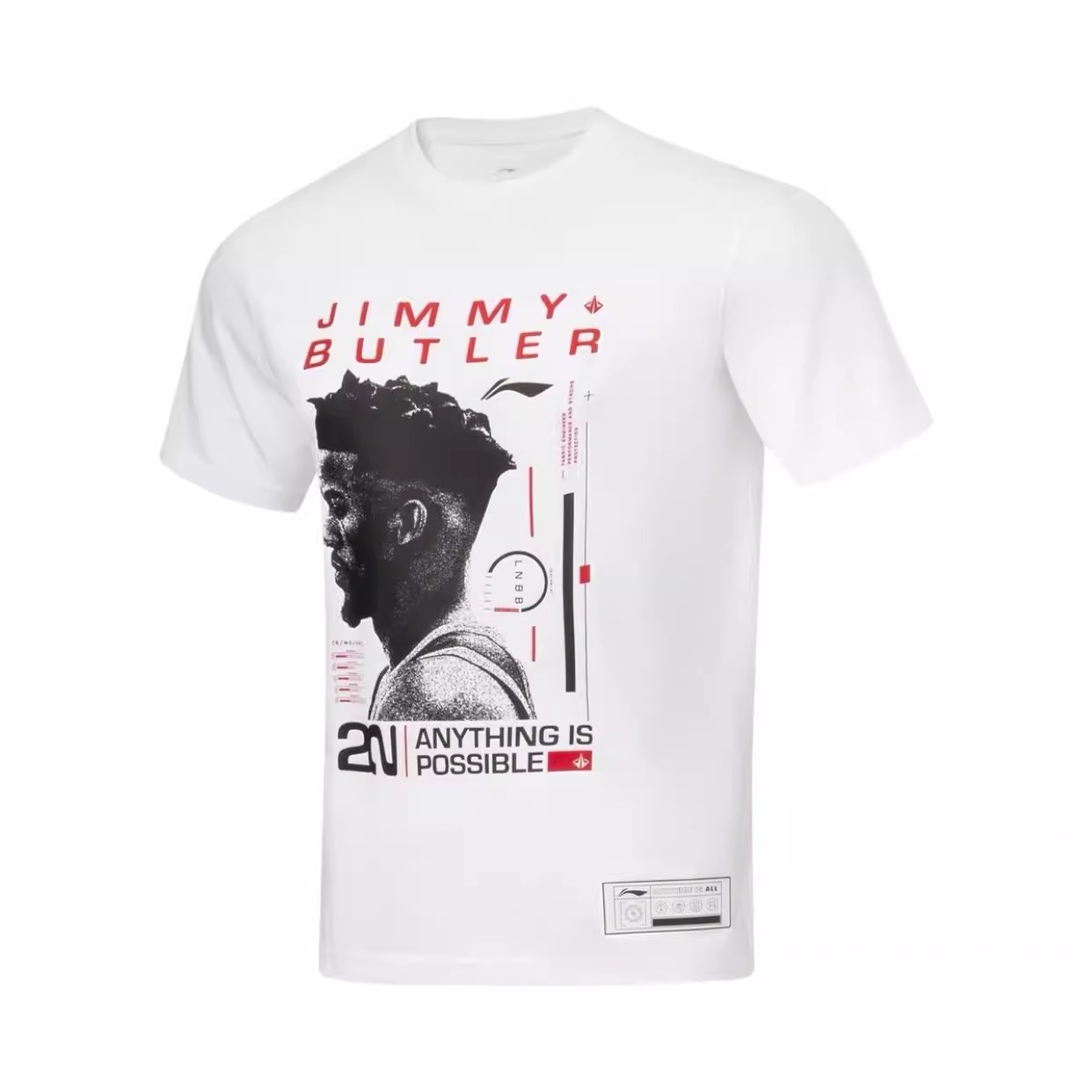 李宁运动短袖t恤夏季透气