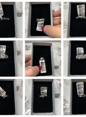 16号银色戒指光亮女戒指围50mm饰品女士指环韩版首饰时尚品牌新品