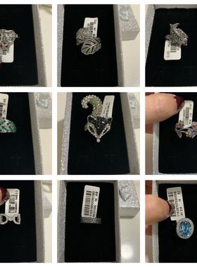 19号时尚风饰品女士韩版戒指