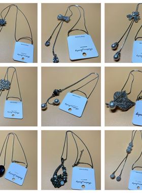 时尚风锆石长款毛衣链潮流新品