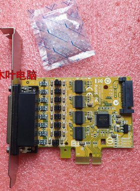 SUNIX SER6456S 4口供电RS-232串口卡(SATA供电)支持5V 12V供电