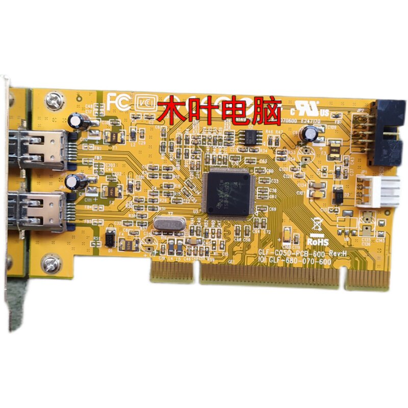 2U 절반 높이 DEK 전용 1394 카드 FIREWIRE 카드 산업용 카메라 CCD 드라이버 카드