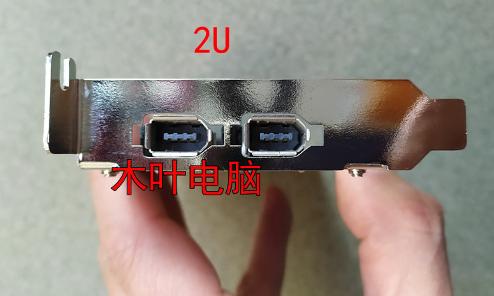2U 절반 높이 DEK 전용 1394 카드 FIREWIRE 카드 산업용 카메라 CCD 드라이버 카드