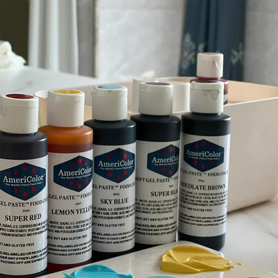 清仓美国Americolor色素蛋糕装饰AC进口裱花翻糖奶油色素烘焙装饰