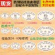 透明椭圆形产品检验合格证1至10号物料包装 彩盒防水封口自粘胶贴