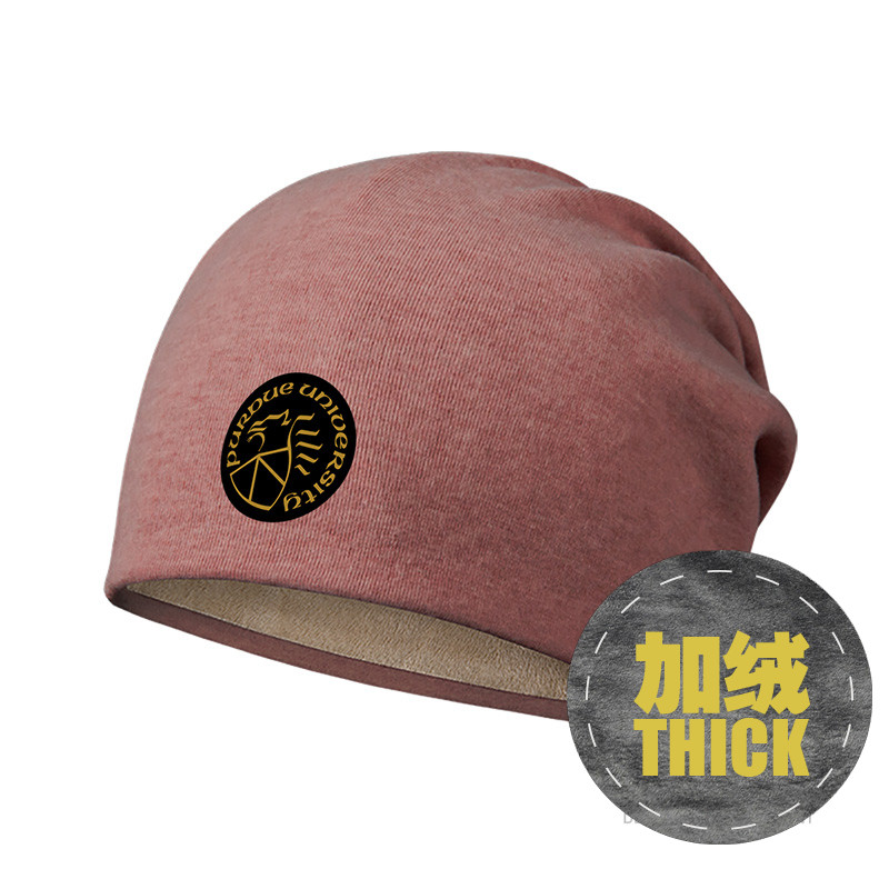 普渡大学PU名校校徽定制帽子加绒包头帽堆堆帽男女学生潮设 无界