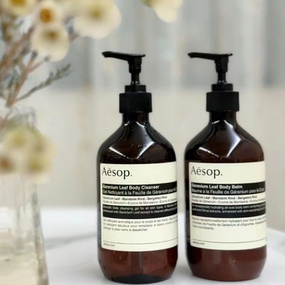现货澳洲Aesop伊索洗手液尊尚磨砂赋活芳香手部洁净露500ml正品