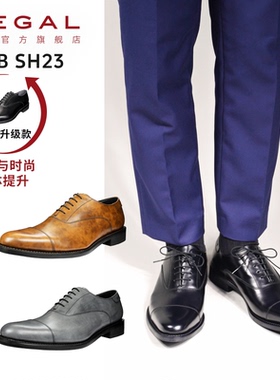 REGAL丽格T29B升级版真皮舒适西装商务正装三接头皮鞋男鞋婚鞋