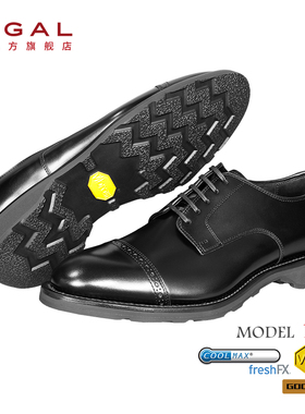 REGAL/丽格系带春秋圆头商务平跟固特异日本制男鞋11EL