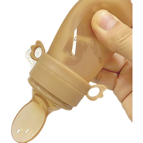 Детская универсальная силиконовая жевательная сетчатая сумка для прикорма