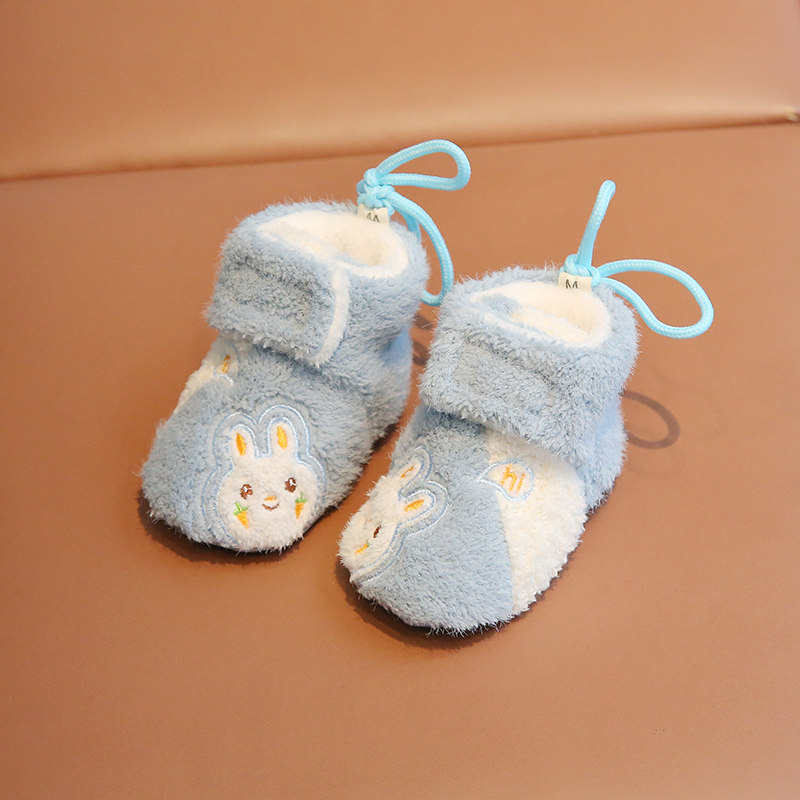 秋冬婴儿棉鞋宝宝雪地靴0至1岁加绒加厚宝宝鞋子学步防滑可爱兔子,童鞋/婴儿鞋/亲子鞋,婴儿步前鞋/袜鞋,淘宝优惠券,粉丝福利购,淘宝优惠卷
