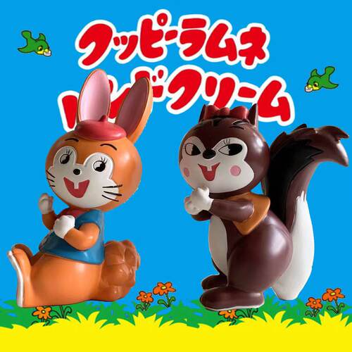 日式兔子树脂卡通复古公仔现货