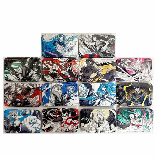 指定款正品非人哉仙山琼阁系列长方形吧唧古风盲盒动漫周边谷子