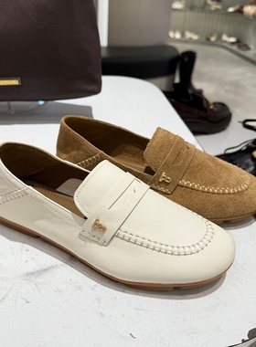 Staccato思加图~专柜正品2026春舒适乐福鞋豆豆鞋两穿单鞋女EG713