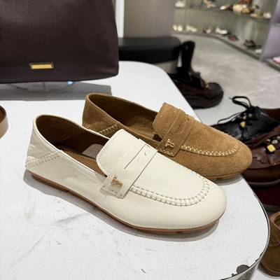 Staccato思加图~专柜正品2026春舒适乐福鞋豆豆鞋两穿单鞋女EG713