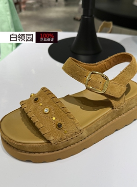 Staccato/思加图~专柜正品2026夏季半岛假日休闲厚底凉鞋女ELJ13