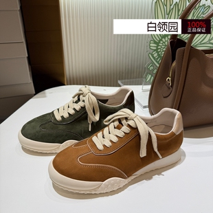LE SAUNDA莱尔斯丹专柜正品2025秋冬德训鞋阿甘鞋休闲鞋女6T22903
