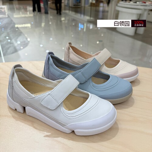 Clarks其乐专柜正品2026春季三瓣鞋休闲玛丽珍鞋公主鞋女26182124